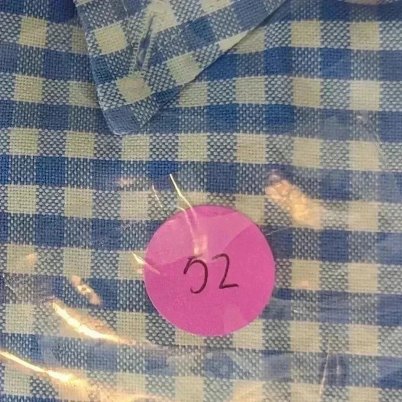 Ralph Lauren Blue Checked Long Sleeve Button Down Shirt Size Xl Classic Fit - Picture 8 of 12